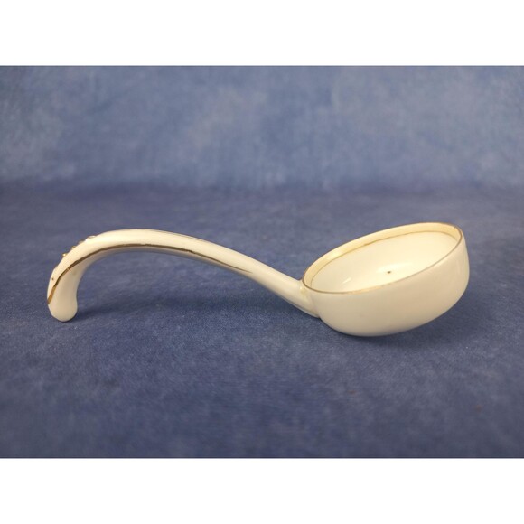 Noritake Hand Painted Soup Set Sauce Bowl Condiment Bowl With Ladle And Saucer - Picture 5 of 10